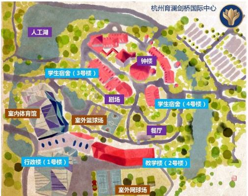 育澜学校地图