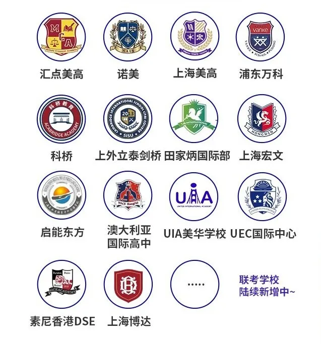 5月25日咨询会10+<a href='http://www.guojixuexiao.org/school/shgjxx/' target='_blank'><u>上海国际学校</u></a>大联考名单