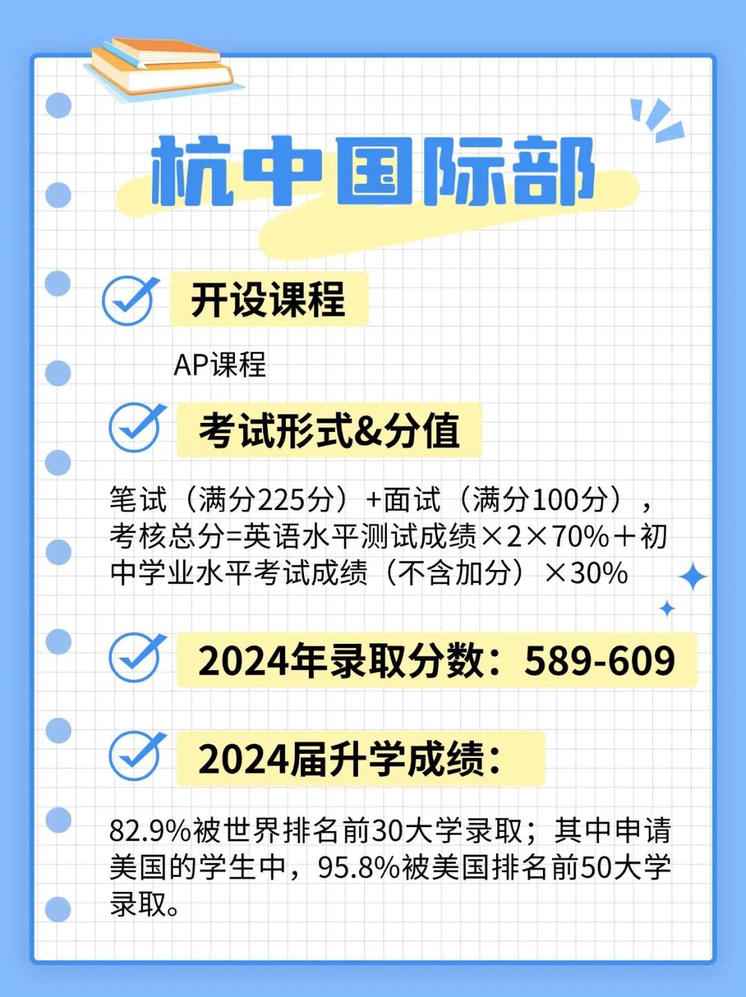 杭中国际部入学攻略参考