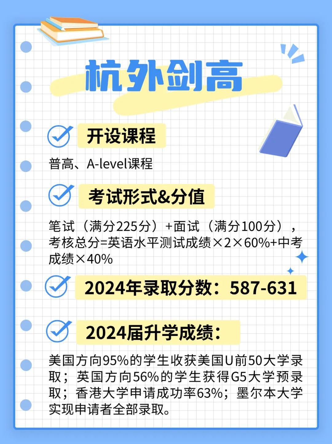 杭外剑高入学攻略参考