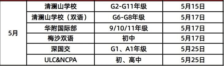 深圳国际学校校园5月份开放日